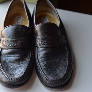 Italian Loafers Black Men's